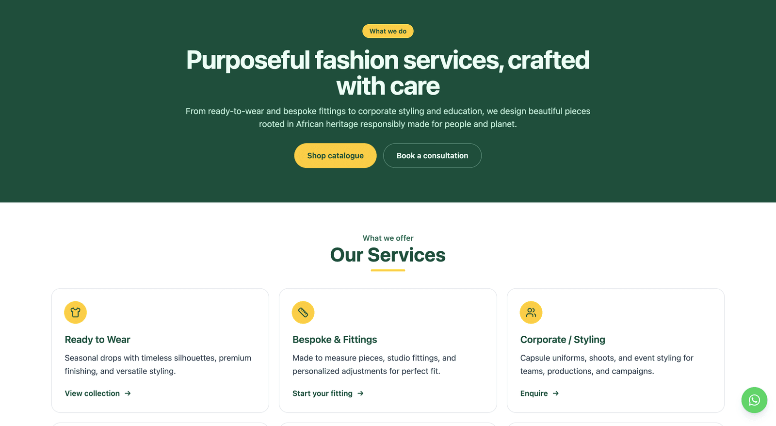 Beafrique product screenshot